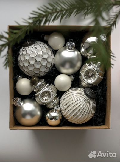 Розыгрыш набора елочных игрушек