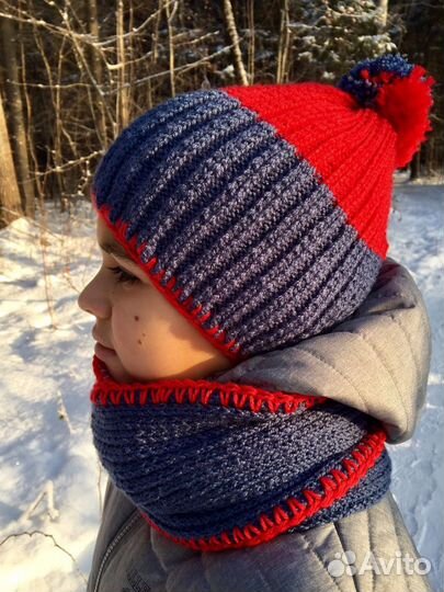 Шапка + снуд