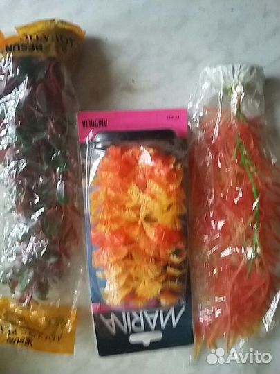 Гроты,искуственные водоросли в аквариум