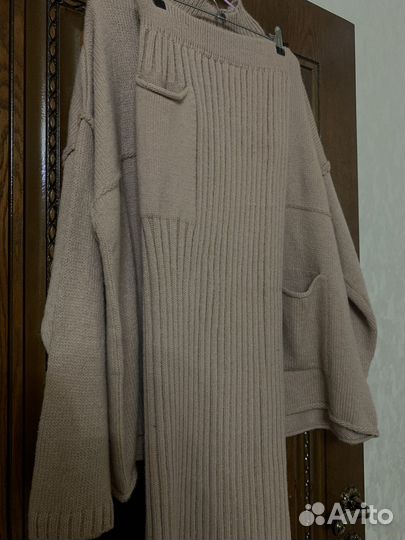 Вязанный костюм