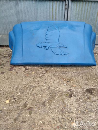 Ветровой обтекатель на крышу газель