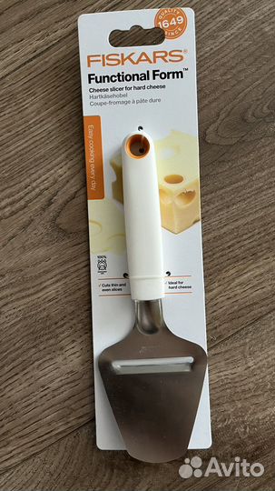Сырорезка fiskars нож для сыра новый