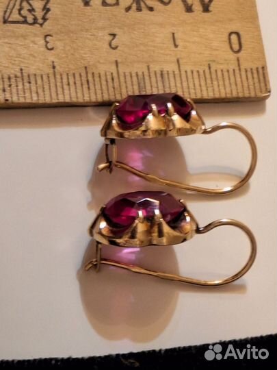 Серьги серебряные СССР