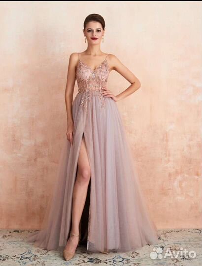 Вечернее платье в пол