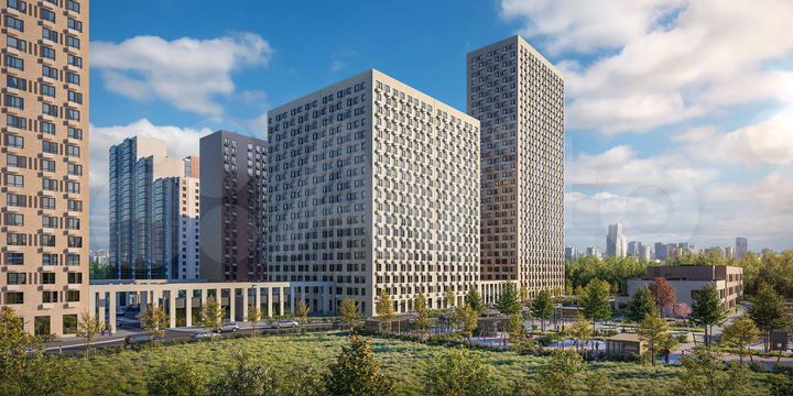 2-к. квартира, 58 м², 8/25 эт.