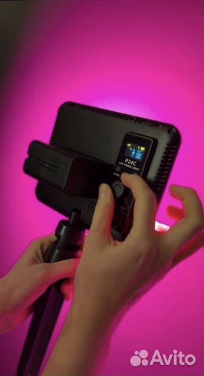 Видеосвет цветной P24C RGB