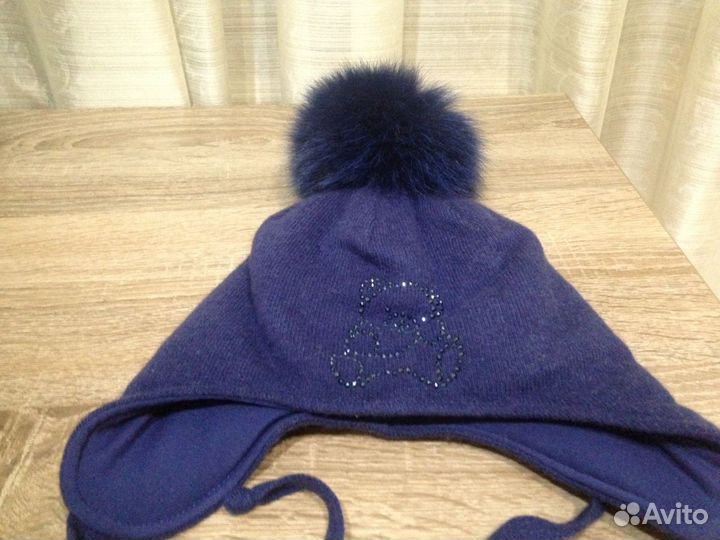 Шапочки детские зимние. Размер 52, 54, 56 см