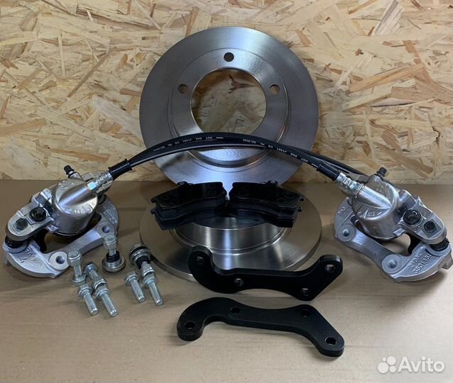 Комплект суппортов 2108 на ниву+тормозной диск