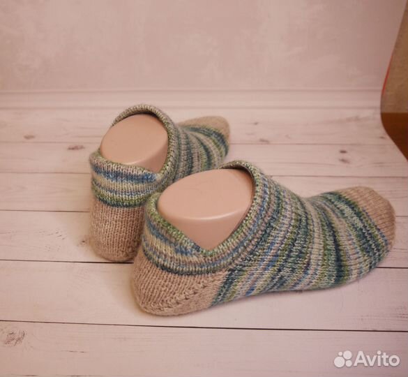 Носки спортивные вязаные 37 размер ручная работа
