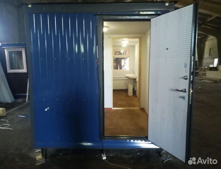 Блок контейнер для водомерных узлов