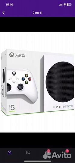 Xbox Series S 512 гб SSD