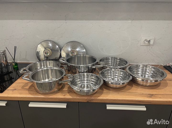 Набор кастрюль zepter миски