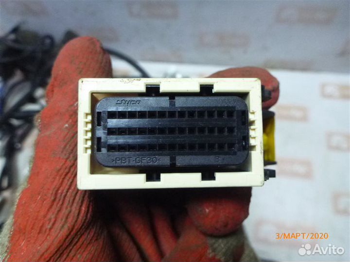 Проводка салона Kia Rio QB G4FC 2013