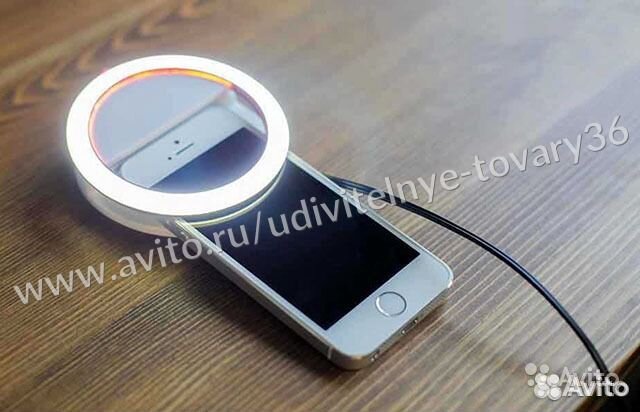 Подсветка вспышка для селфи на телефон USB