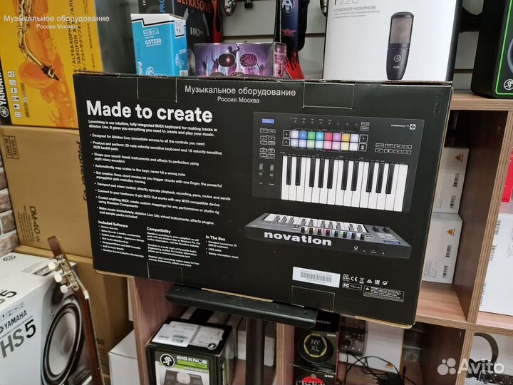 Novation Launchkey 25 MK3 миди клавиатура Новая