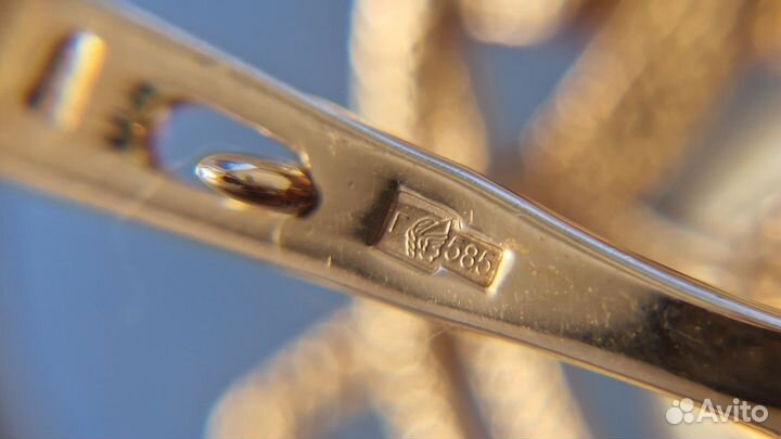 Золотые серьги 585 с жемчугом