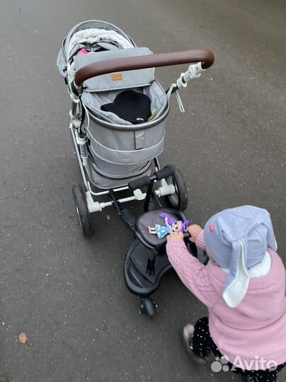 Подножка для второго ребенка с сиденьем