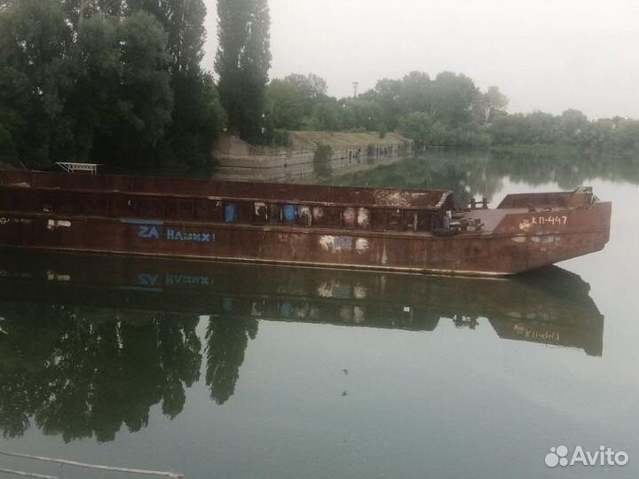 Баржа площадка гп.400 тонн