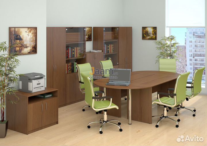 Мебель для персонала Nova s столы, шкафы и другое