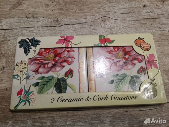 Набор подставок под горячее керамика