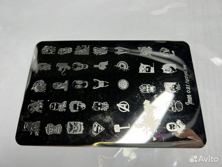 Пластины для стемпинга