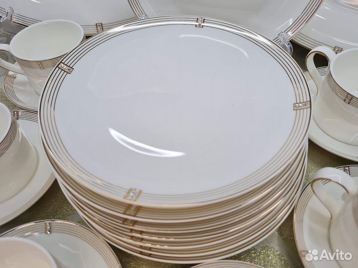 Посуда серии style шикарная со стразами