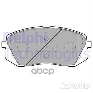 Колодки тормозные дисковые перед LP2050 Delphi