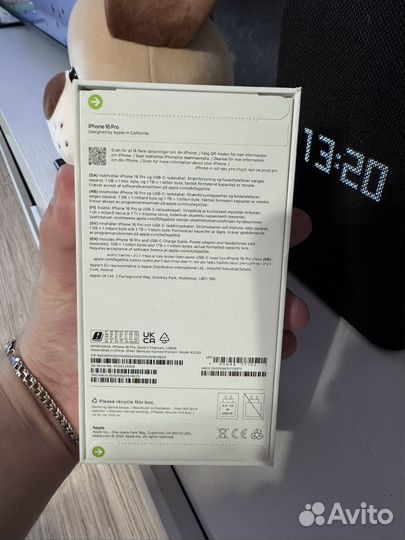 iPhone 16 Pro, 128 ГБ