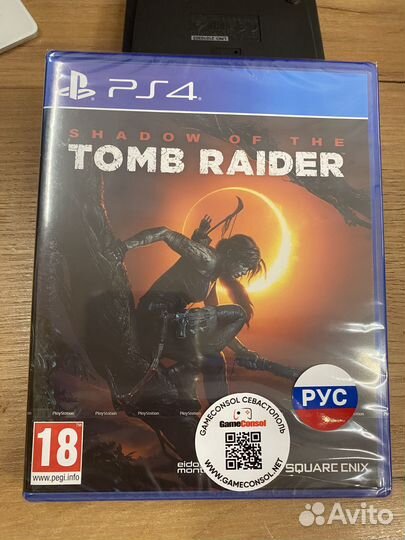 Shadow of the Tomb Raider диск для PS4 новый