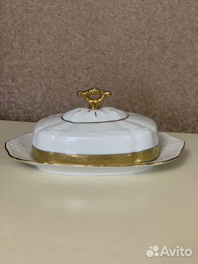 Масленка фарфор