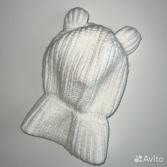 Шапка балаклава с ушками