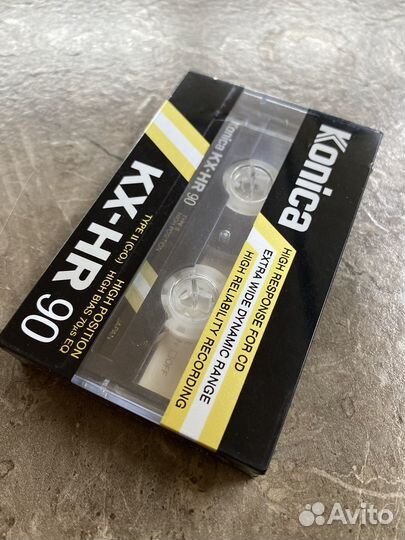 Аудиокассета Konica KX-HR-90 Chrom (Type II)