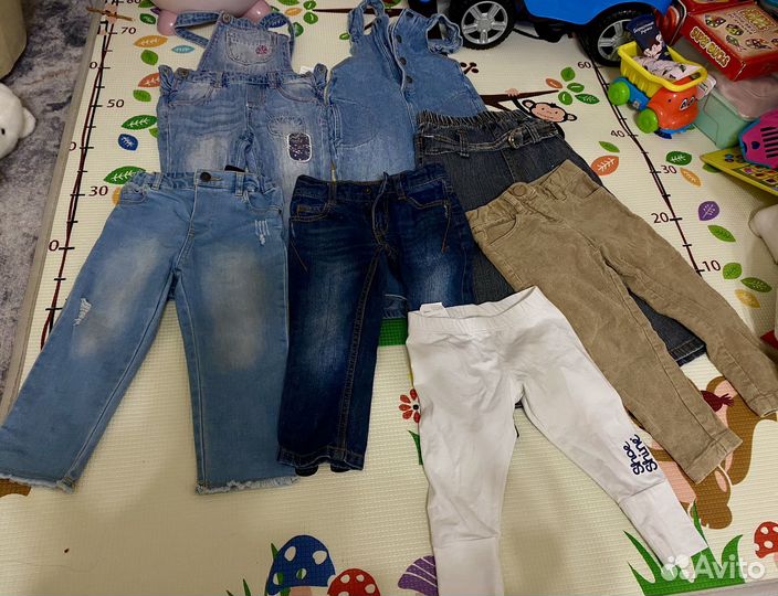 Пакет одежды на девочку 86 92