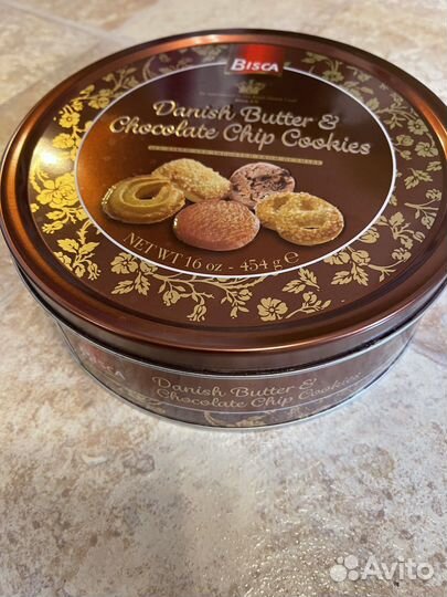 Жестяные баночки/коробочки из под кофе и печенья