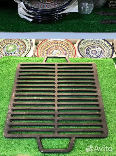Решетка чугунная гриль