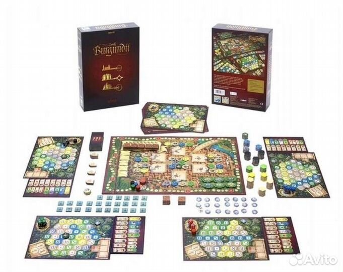 Замки Бургундии новая в пленке. Оригинал