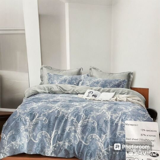 Постельное белье с готовым одеялом в сумке