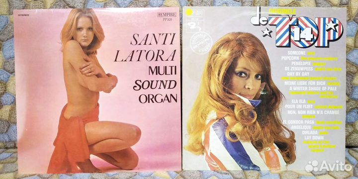 Фирменные виниловые пластинки. Зарубежная эстрада