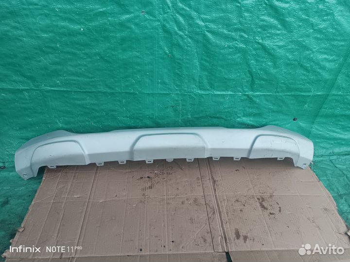 Накладка перед бампера Renault Logan Stepway 2018+