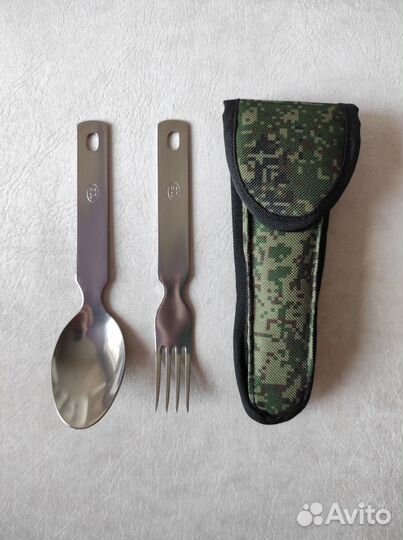 Ложка,вилка титановая