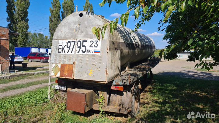 Полуприцеп бортовой ОДАЗ 885, 1967