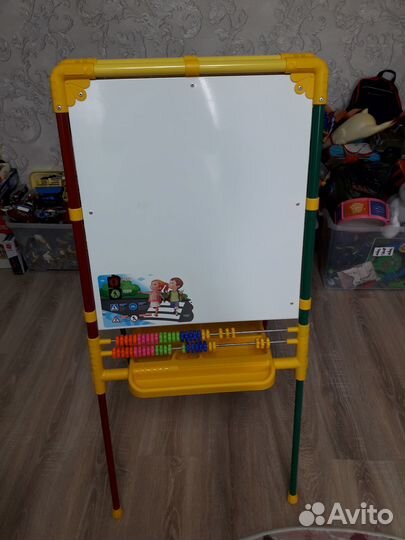 Мольберт-трансформер детский, с магнитами