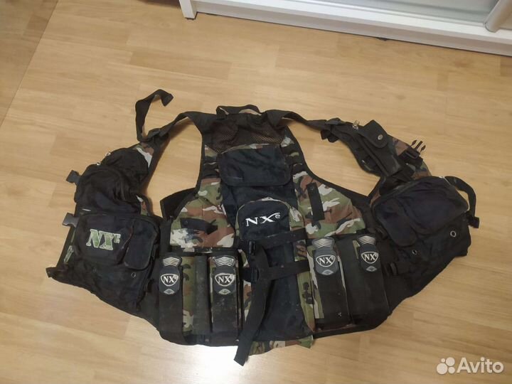 Разгрузка для пейнтбола