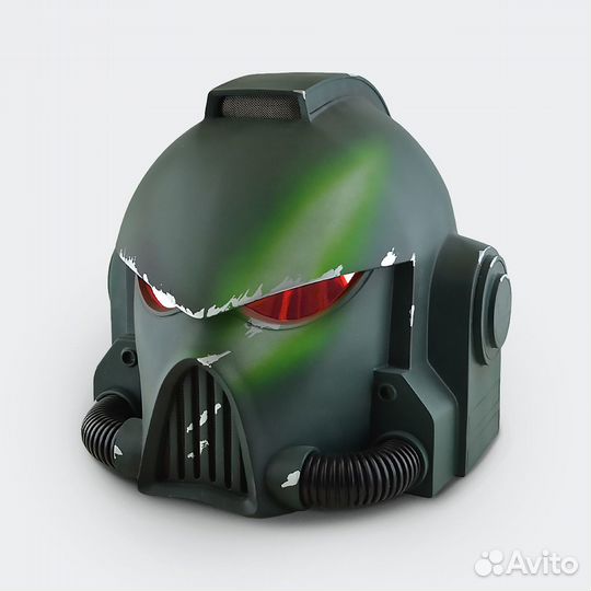 Шлем Космодесантника Mk VII Темных Ангелов