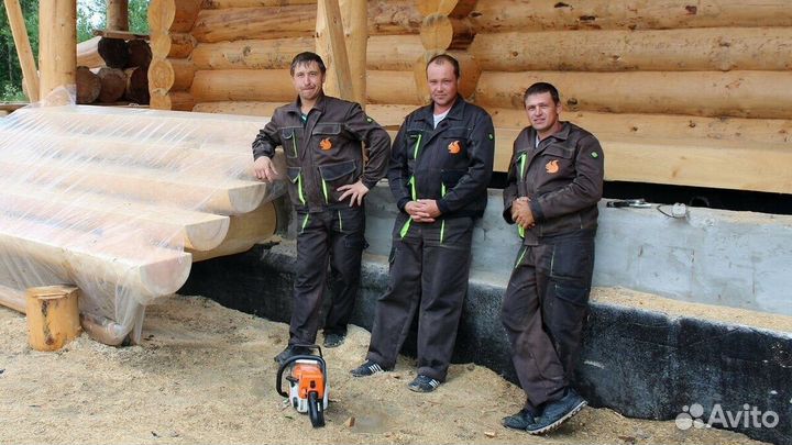 Строительная бригада для домов