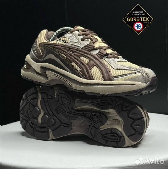 Кроссовки зимние Asics Gel-Preleus brown and begie