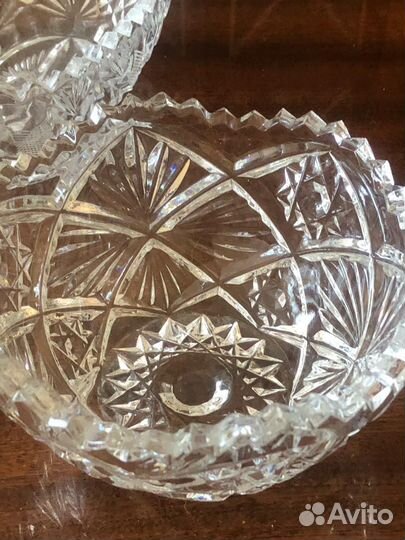 Хрустальные салатники СССР