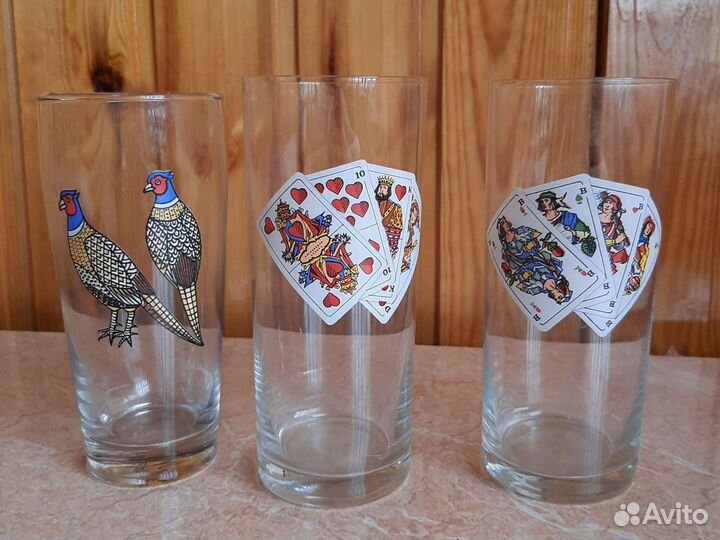 Стаканы из гдр и Чехии