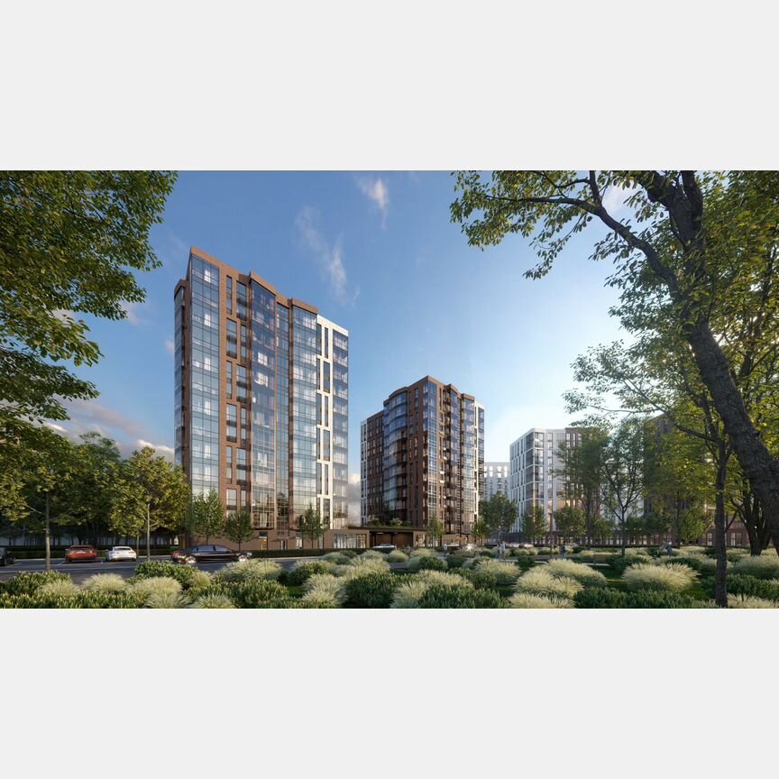 1-к. квартира, 45,3 м², 3/13 эт.