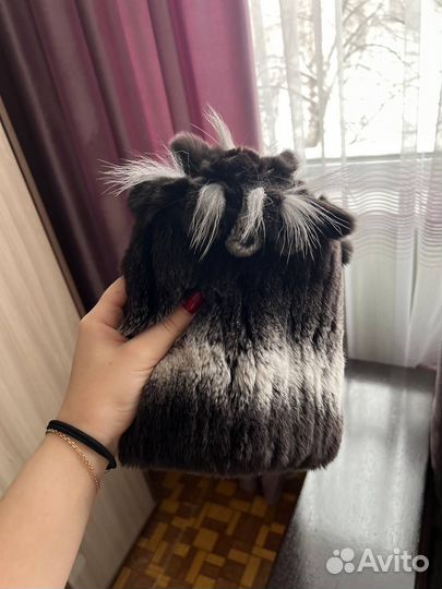 Шапка зимняя меховая женская